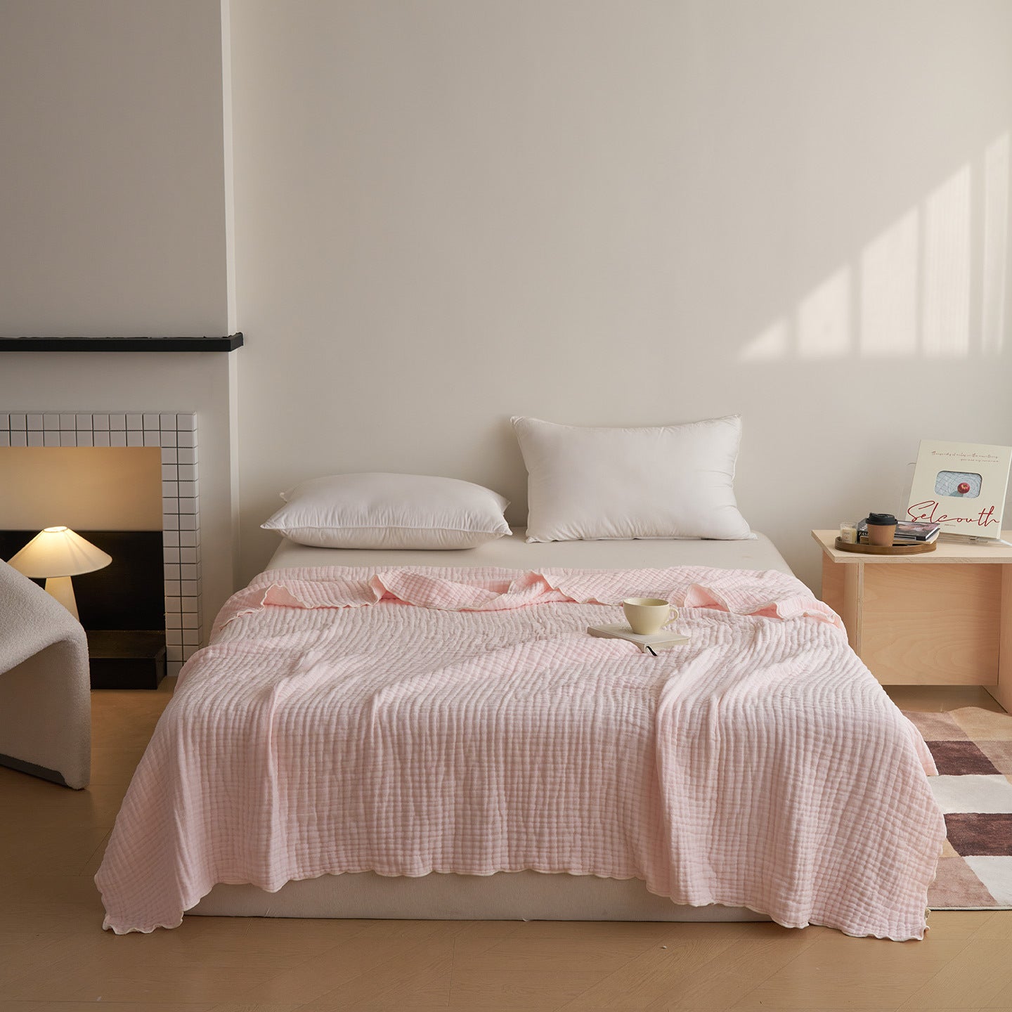 Couverture Douce Premium en Mousseline