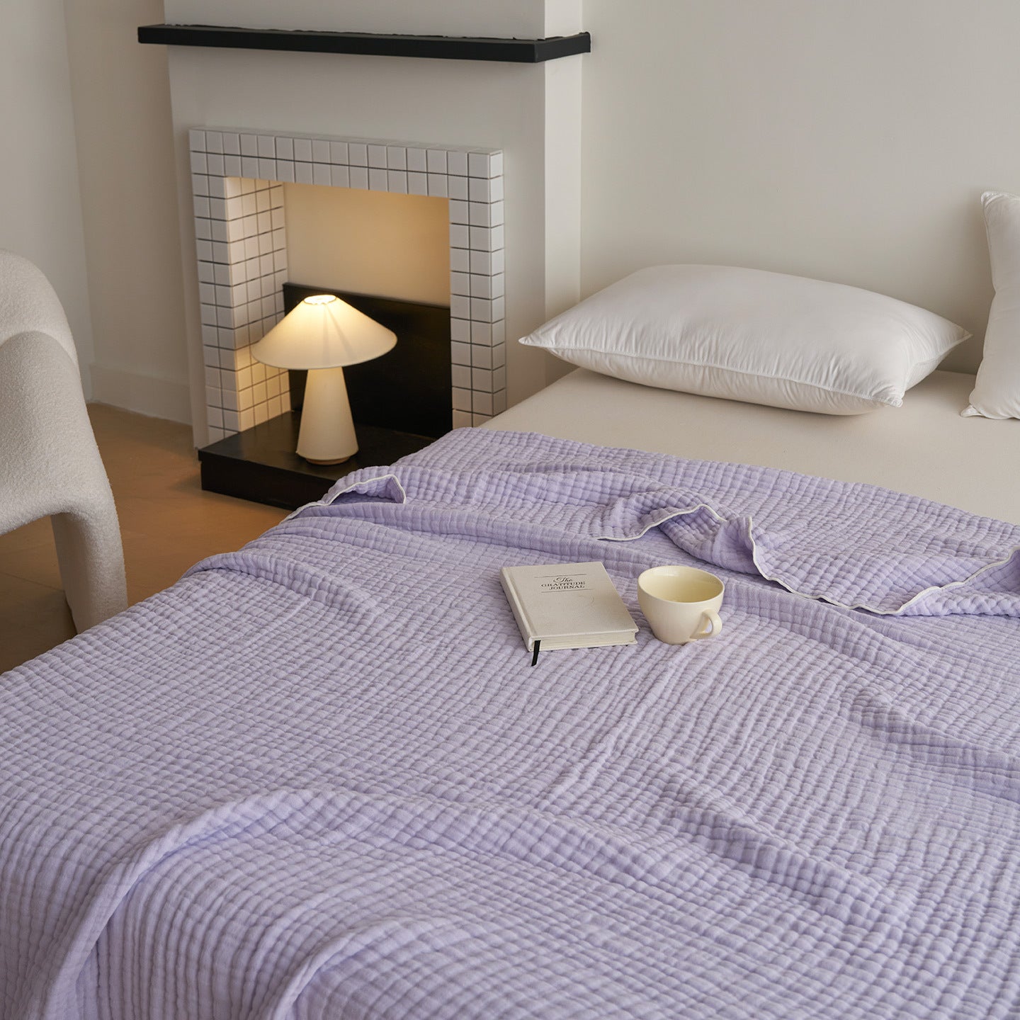 Couverture Douce Premium en Mousseline